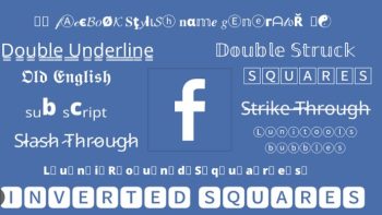 Font chữ Facebook đẹp